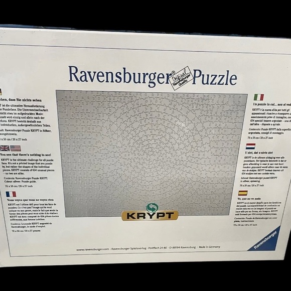 Ravensburger Jigsaw Puzzle Krypt - Picture 4 of 8